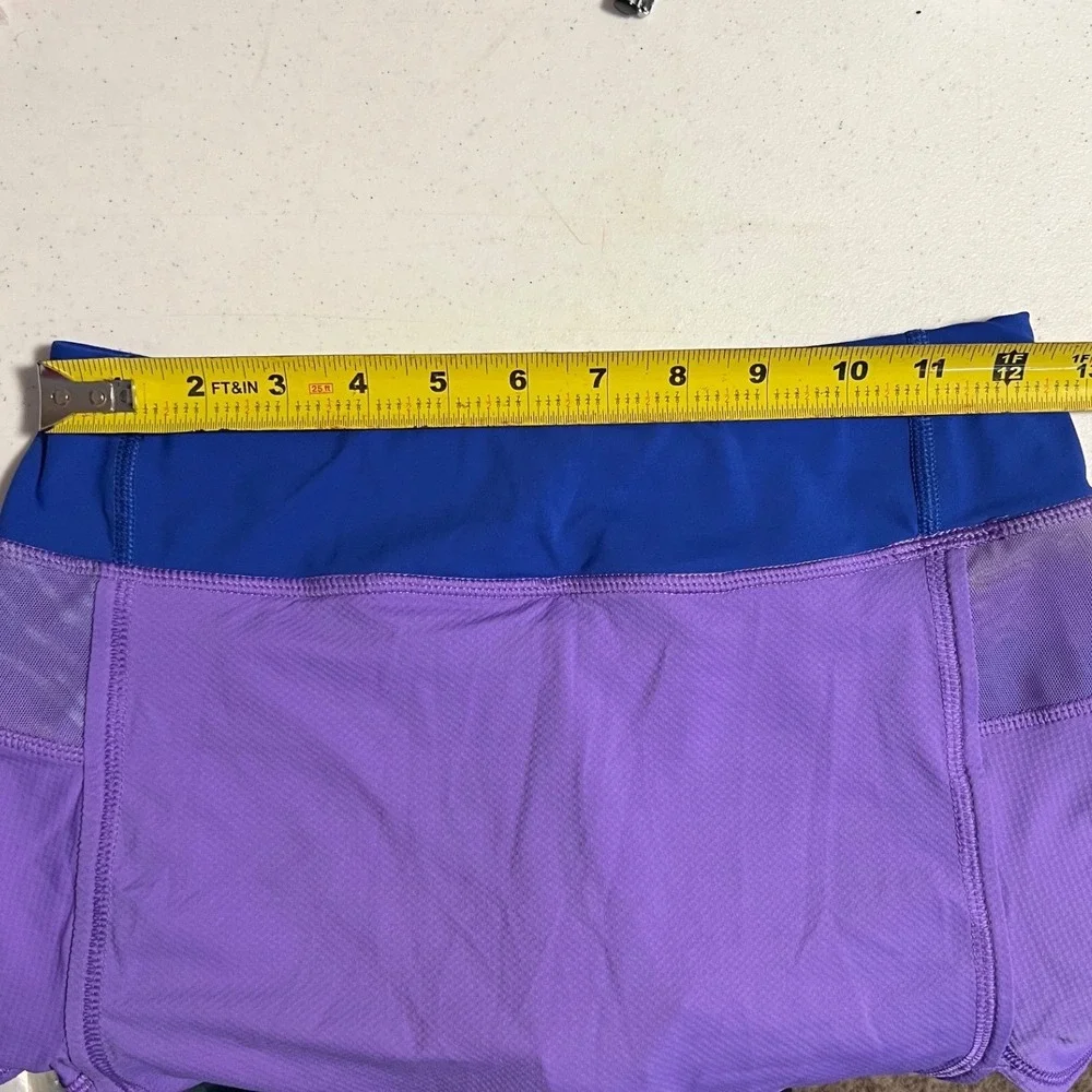 ivivva‎ by Lululemon Purple Athletic Skort Girls Size 12 Waist Tennis Running